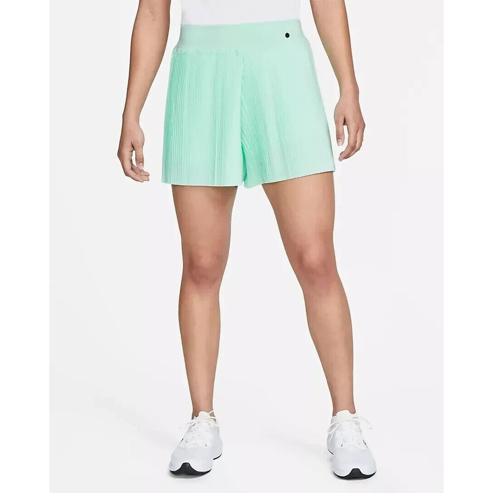 Nike Dri-FIT Ace Pleated Golf Shorts Mint Foam Size Medium